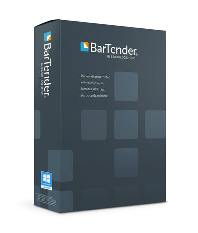 BTE-100 - BarTender Enterprise: Application License + 100 Printers  (includes 1 Year of Standard Maintenance & Support)