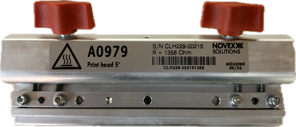 Novexx A0979 Print Head 5" for ALX 735, 64-05, ALX 925, TTX 675 Printers