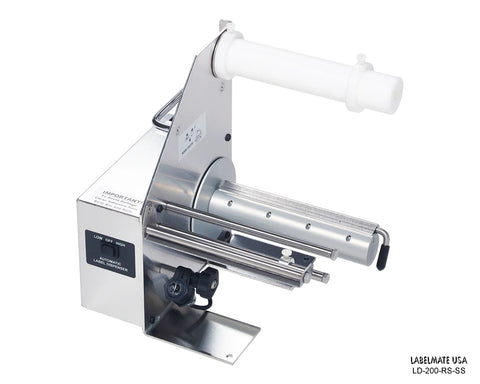 LD-200-RS-SS Automatic Stainless Steel Label Dispenser - 80-147-0008