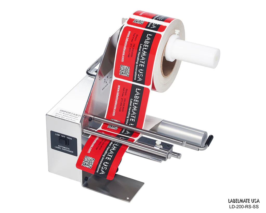 LD-200-RS-SS Automatic Stainless Steel Label Dispenser - 80-147-0008