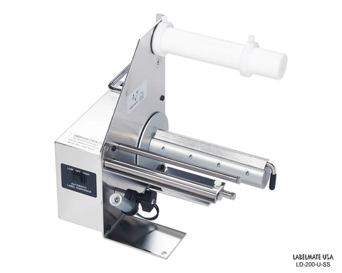 LD-200-U-SS Automatic Stainless Steel Label Dispenser - 80-147-0009
