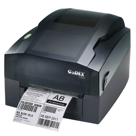 Godex G330 4" 300 dpi Thermal Transfer Printer, USB, RS232, LAN, 011-G33E01-000 - GoZob.com