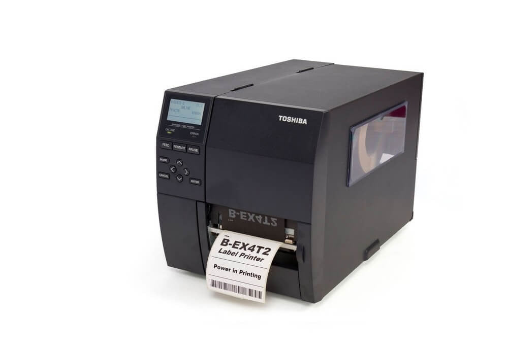 B-EX4T2-HS12-M01, Toshiba B-EX4T2 Flathead Printer - GoZob.com