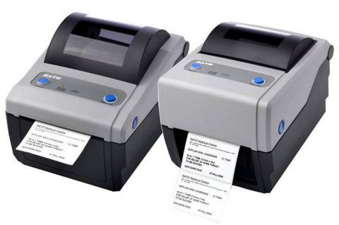 WWCG18241, CG408TT Sato 4.1" Thermal Transfer Printer With Dispenser - GoZob.com