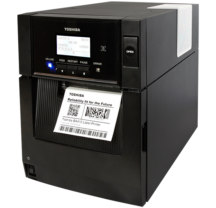 BA410TTS12QMSM02 Toshiba 4", 300 DPI Thermal Printer