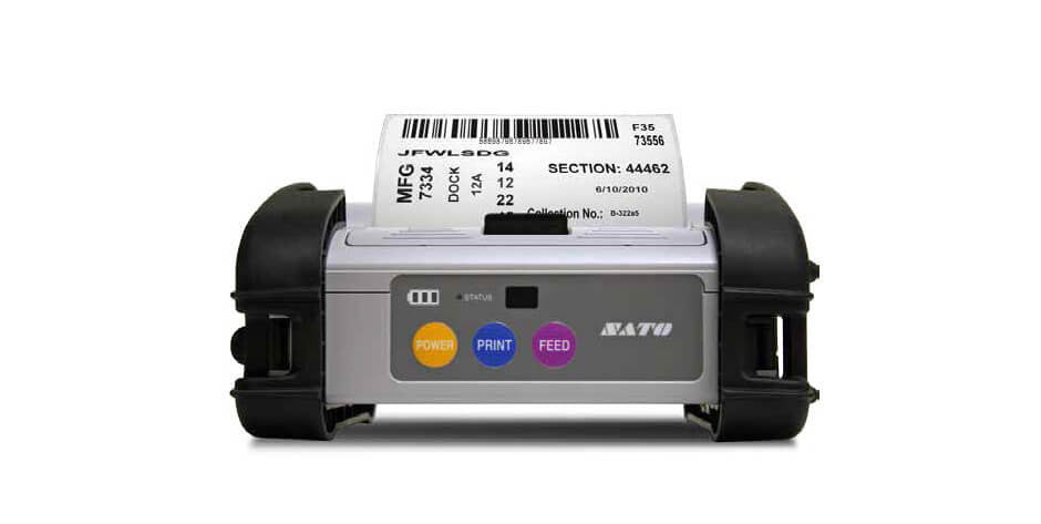 WWMB51070 MB400i MBi Series Sato 2" Portable Direct Thermal Printer - GoZob.com