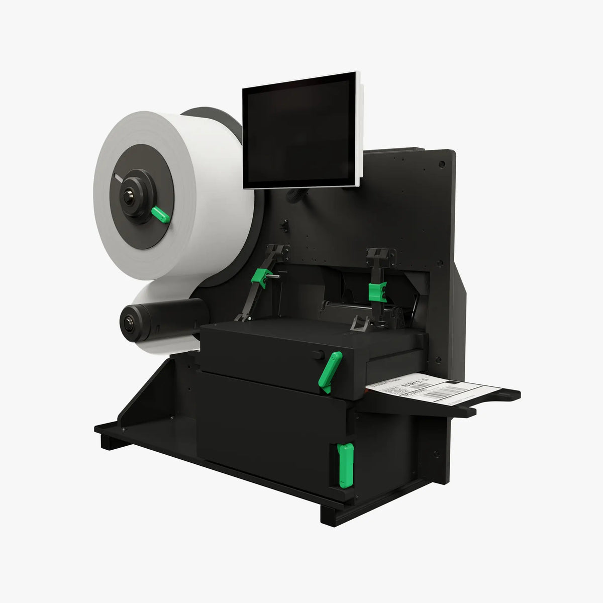 DL1024-P - 4" 200 DPI 6 IPS - INDUSTRIAL LINERLESS/CENTER - FLAT HEAD/PRINT &amp; APPLY/LCD - ETHERNET/USB - ZEBRA