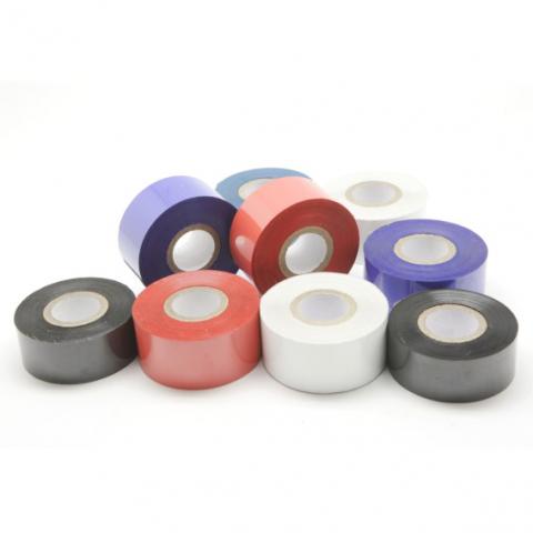 IMP HSF025305BLK, Black Hot Stamp Foil, 48 Rolls, 1.00 in x 1000 ft, Hotstamp 1" ID, Black Thermal Ribbon