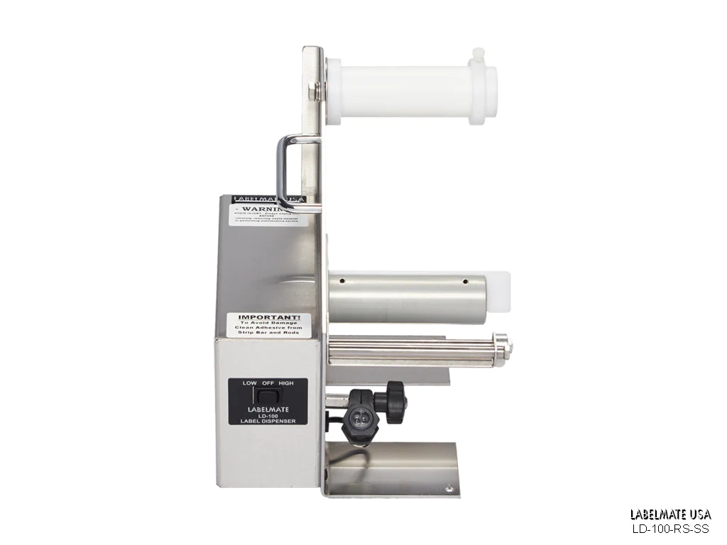 LD-100-RS-SS Automatic Stainless Steel Label Dispenser - 80-147-0006
