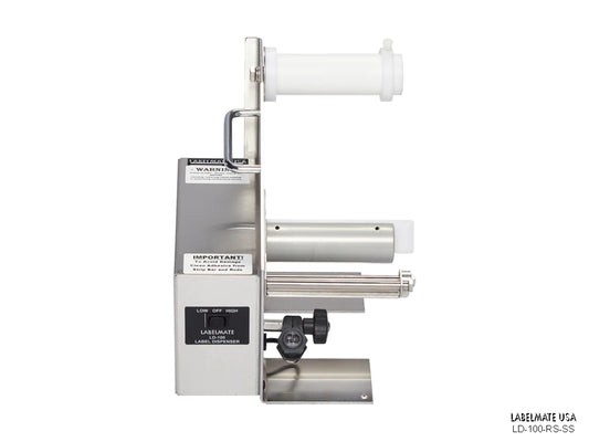 LD-100-RS-SS Automatic Stainless Steel Label Dispenser - 80-147-0006