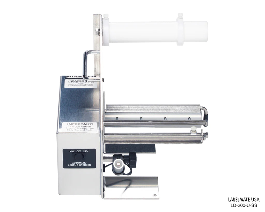 LD-200-U-SS Automatic Stainless Steel Label Dispenser - 80-147-0009