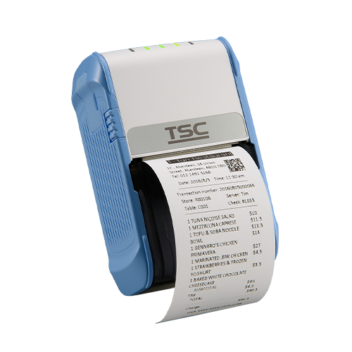 TSC Alpha 2R 2” Grey label/receipt portable printer - 99-062A006-0201 - view 3 - GoZob.com