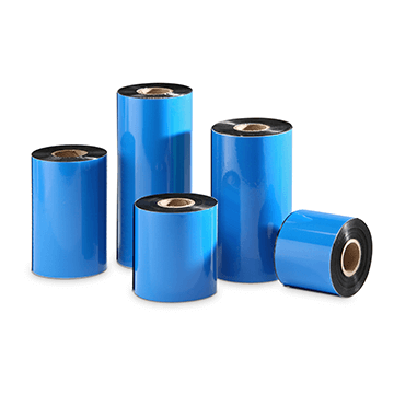 T66893IO Black thermal ribbon - WAX/RESIN - GoZob.com