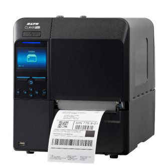 WWCLP3C01-WAR - SATO RFID CL4NX Plus 609dpi 4.1" Thermal Transfer Printer, UHF, LAN/USB/SER, with WLAN, Dispenser, Rewinder & RTC (No Bluetooth)