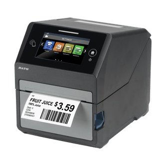 WWCT03241-WDR - SATO CT4-LX 203dpi 4" Thermal Transfer Printer, LAN/USB/WLAN, UHF RFID with Dispenser & RTC