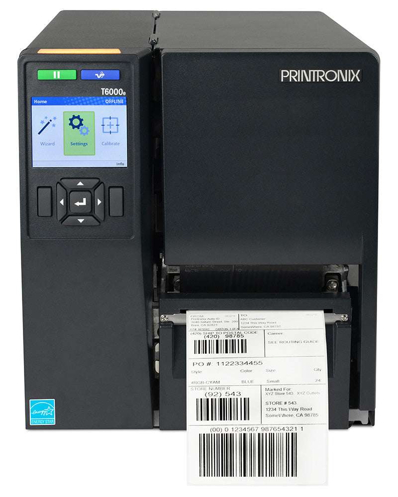 Printronix T6204e 203 dpi thermal transfer barcode printer - GoZob.com