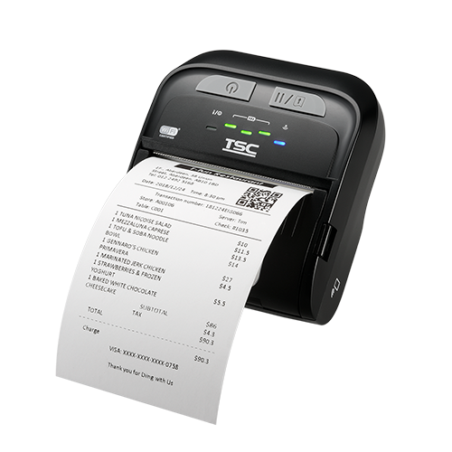 TSC TDM-30 3” label/receipt portable printer - 99-083A201-0011 - view 2 - GoZob.com