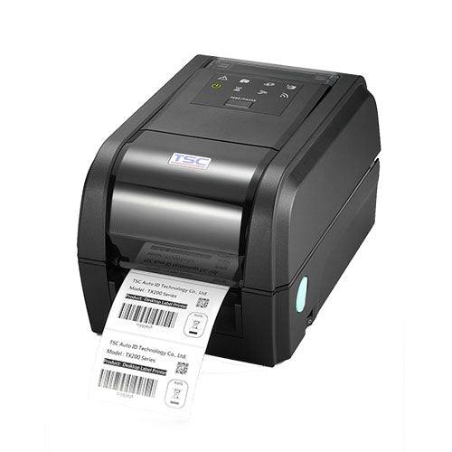TSC TX200 Wifi Ready 203 dpi 8 ips thermal transfer desktop printer - 99-053A033-0201 - view 3 - GoZob.com