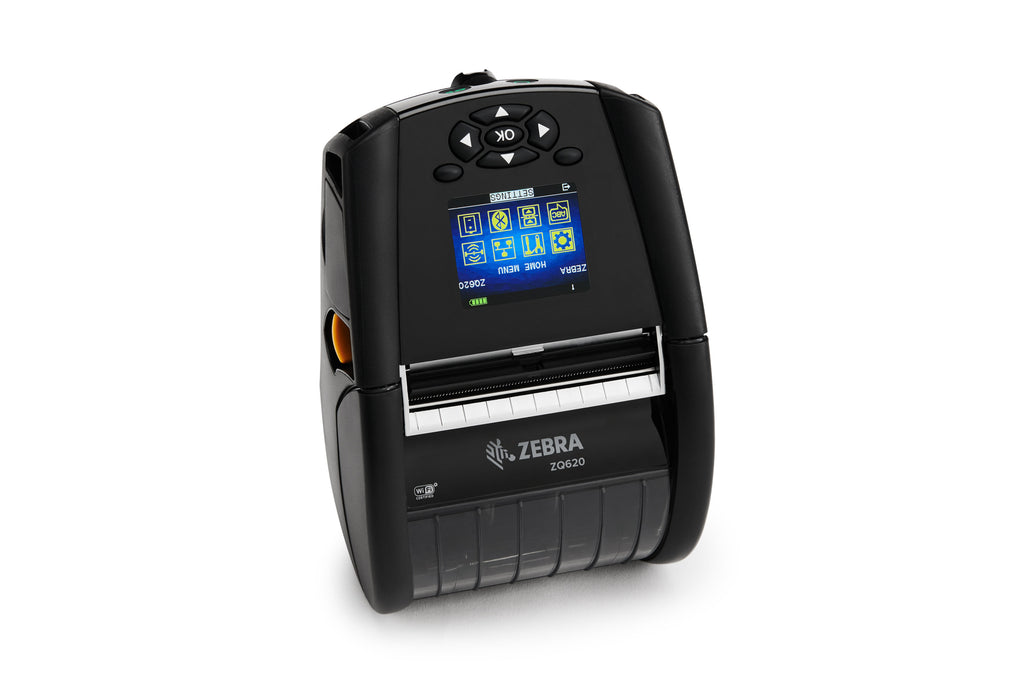 Zebra ZQ620 Plus Mobile Barcode Printer ZQ62-AUXA004-00 - Mobile Barcode Printer - GoZob.com