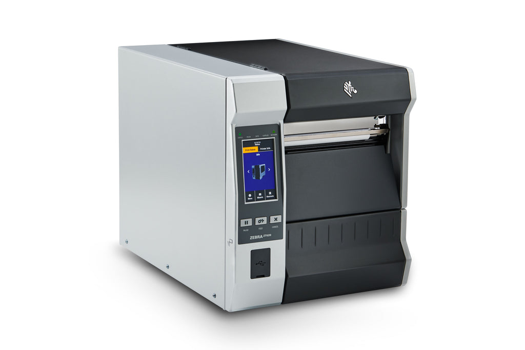 Zebra ZT620 300 dpi Industrial Barcode Printer ZT62063-T01E100Z - Industrial Barcode Printer - GoZob.com