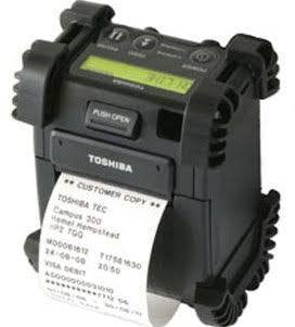 B-EP2DL-GH30-QM-R - Toshiba TEC B-EP2DL Portable Printer Bluetooth - GoZob.com