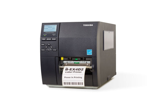 B-EX4D2-GS12-M04, Toshiba B-EX4D2 Direct Thermal Flathead Printer With WLAN - GoZob.com