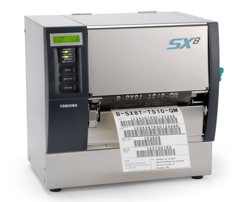 B-SX8T-TS12-QM-R, Toshiba TEC B-SX8 barcode printer - GoZob.com