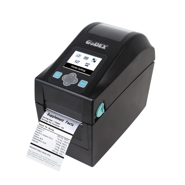 011-D2if01-000 Godex DT200i 2" 203 dpi Direct Thermal Printer