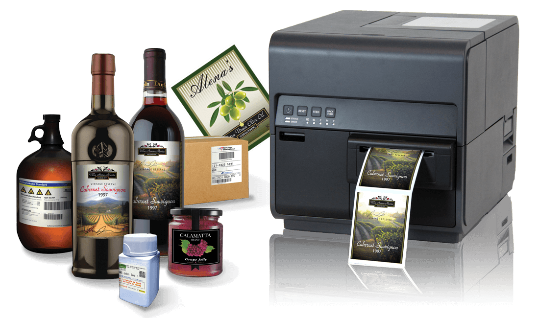 SCL-4000P SwiftColor High Speed Digital Inkjet Color Label Printer - Pigment Based - GoZob.com