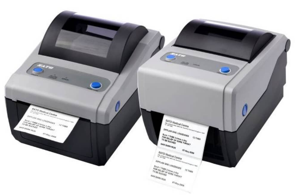 WWCG22161, CG412TT Sato 4.1" Thermal Transfer Printer With Cutter - GoZob.com