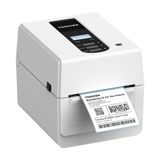 BV410DTS02QMS Toshiba 4", 300 DPI Direct Thermal Desktop Printer
