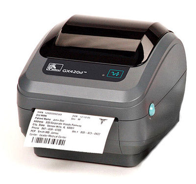 Zebra GX420D Barcode Printer GX42-202710-150