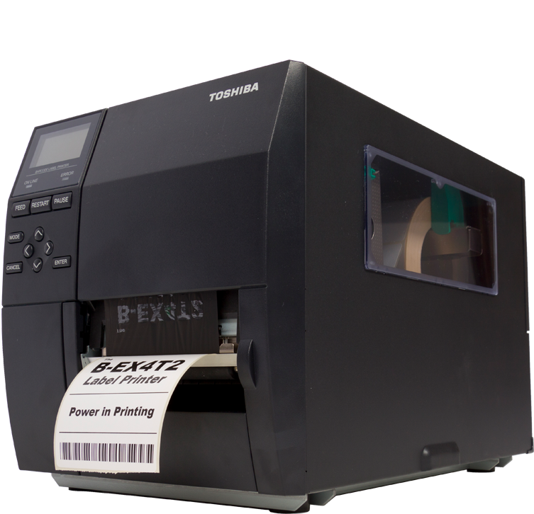 BEX4D2GS12M05, Toshiba B-EX4D2 Direct Thermal Flathead Printer