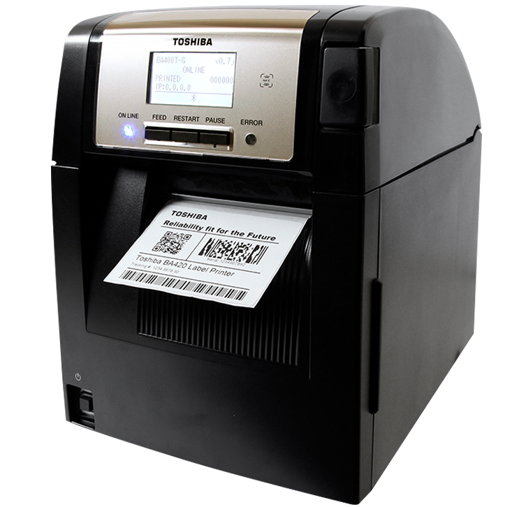 BA420TTS12QMSM01 Toshiba 4" Thermal Transfer Printer