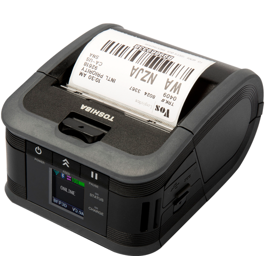 B-FP3D-GS30-QM-R - Toshiba 3" Direct Thermal Portable Printer - GoZob.com