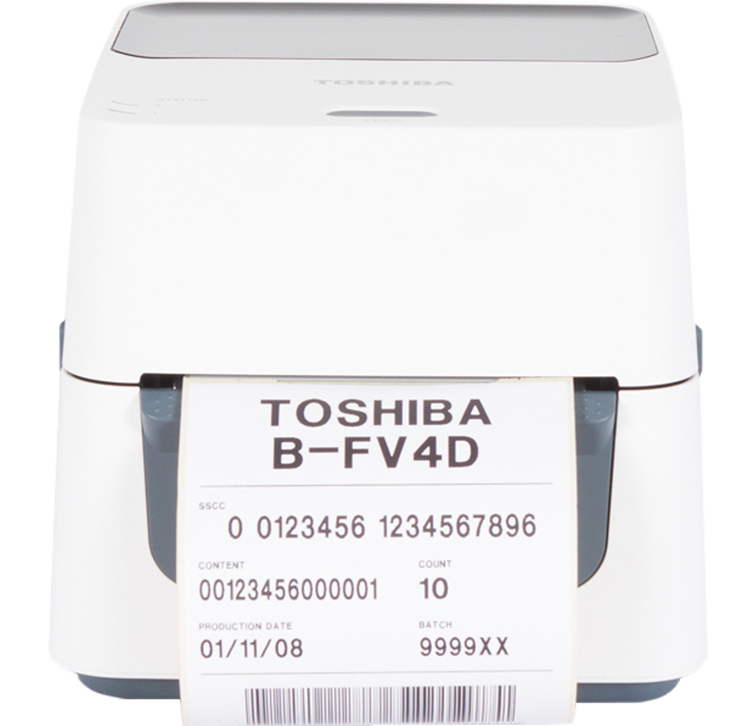BFV4DTS12QQR Toshiba 4", 300 DPI Direct Thermal Desktop Printer