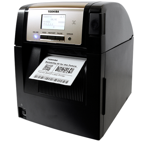 BA420TTS12QMSM02 Toshiba 4" Thermal Transfer Printer