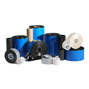 IIMAK FCE131NBB, Net Color Wax/Resin, 6 Rolls, 5.16 in x 984 ft, TEC B372/472/482/572, B-SX4, SX5, Royal Blue Thermal Ribbon - GoZob.com