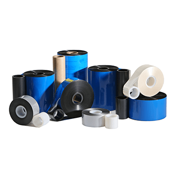 IIMAK FTC109NBB, Net Color Wax/Resin, 12 Rolls, 4.29 in x 984 ft, TEC CB416, Royal Blue Thermal Ribbon - GoZob.com