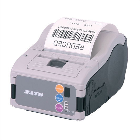 WWMB20000 MB200i MBi Series Sato 2" Portable Direct Thermal Printer - GoZob.com