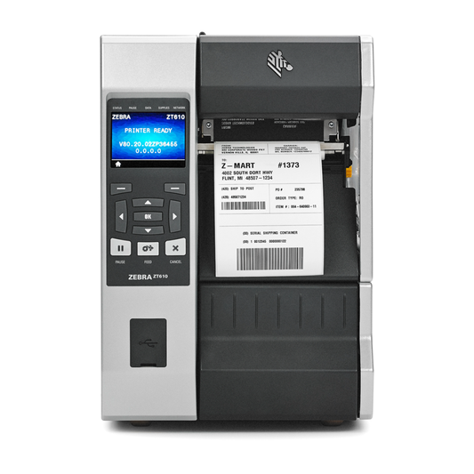 Zebra ZT610 Tabletop Barcode Printer ZT61046-T0101A0Z